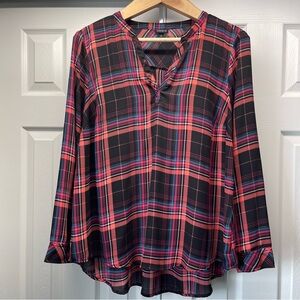 Torrid Georgette Hi-low Pullover Long Sleeve Women’s Blouse Sz 1 (1x 14-16)